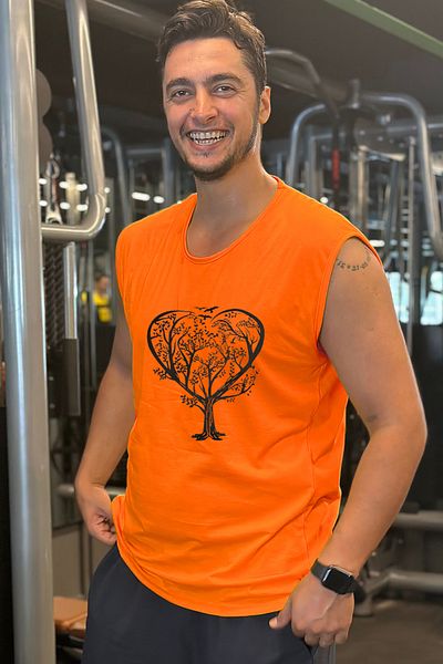 BLUU Fitness-Tanktop - Ärmelloses Sport-T-Shirt und Tanktop