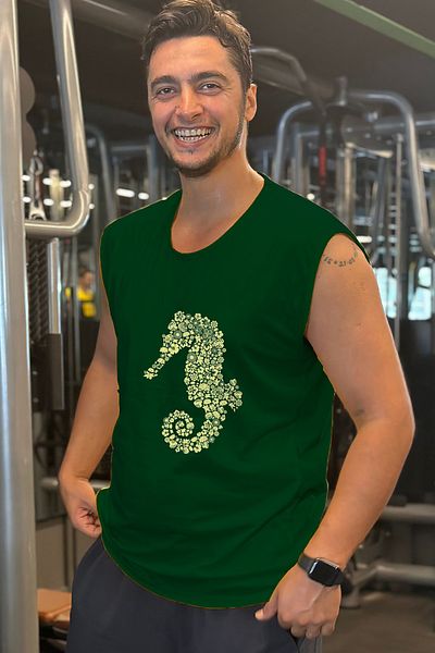 BLUU Fitness Singlet - Αμάνικο αθλητικό μπλουζάκι και φανελάκι