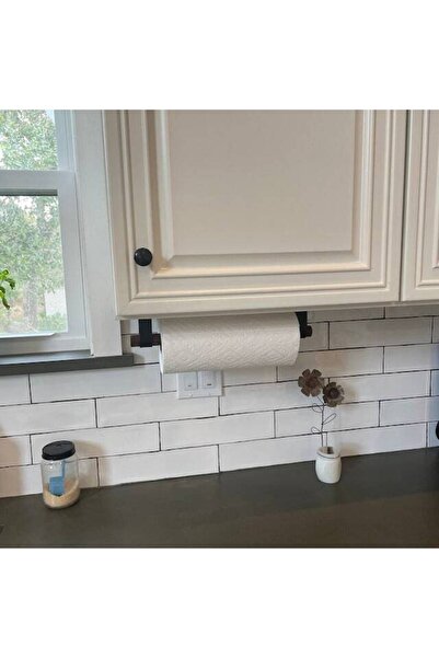 Furminator Deri Banyo Mutfak Tezgah Üstü Havlu Peçete Rulo Havluluk Mutfak Düzenleyici Organizer