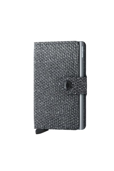 Secrid Miniwallet Sparkle Silver - 100% Γνήσιο Ευρωπαϊκό Δερμάτινο Πορτοφόλι