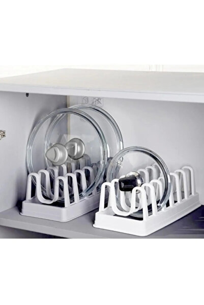 Hilamingo Home Organizator pentru capac de oală cu 6 compartimente