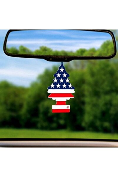 Car Freshner Little Trees Amerikan Bayraklı Vanilla Pride Oto Kokusu 3 Adet