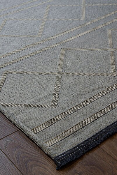 KASHE HALI 5077 Vals/yıkanabilir Kilim/kaymaz Taban Kilim/ Mutfak Için Kilim/...