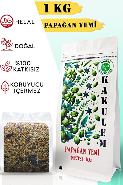 Kakulem SERTİFİKALI Premium Sultan Cennet Papağan Yemi 1 KG