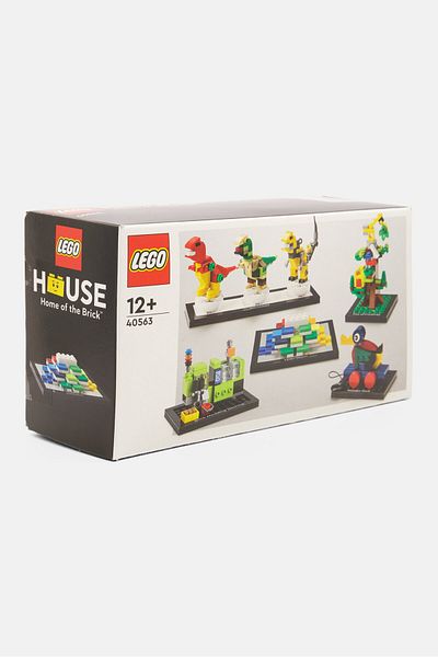 LEGO House Tribute Home of The Brick 40563, White/Green Combo