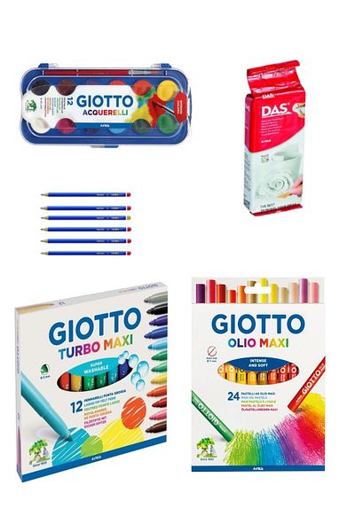 GLANCE Giotto 23mm 12-piece Ceramic Dough - White Turbo Maxi Lyra Graduated Set
