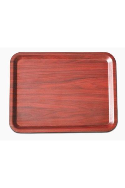 Atlas Non-Slip Melamine Tray Economic Serving Tea 53x37 cm - 12 Pieces