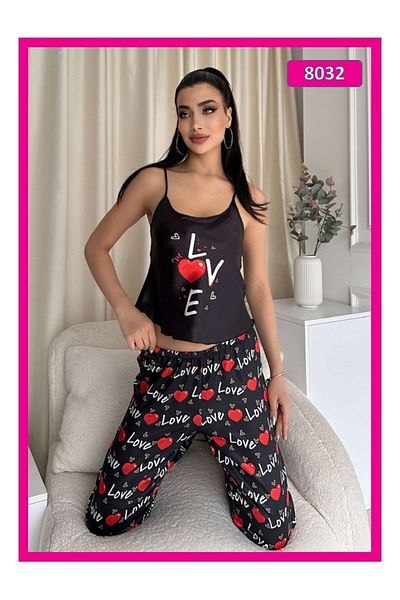 Maxpera Costum cu curele de frânghie pentru femei din satin 8032