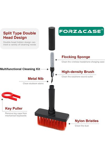 Forzacase 5in1 Professional Keyboard Airpords Camera Headset Cleaning Kit - FC360