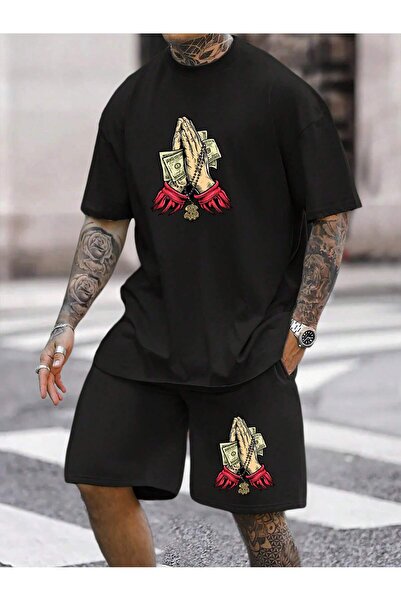 bellanova Σετ μπλουζάκι και σορτς με πλούσια στάμπα