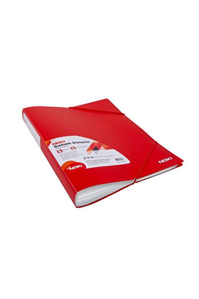 Busquets نوكيا ملف العرض التقديمي مع جيوب 60 حزمة أحمر 64160-n-080