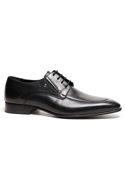 Pierre Cardin 120560 Ανδρικά παπούτσια με μαύρα κορδόνια Neolite σόλα
