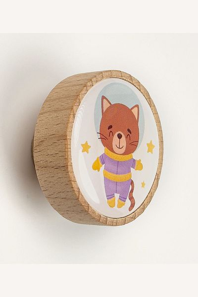 Kulpingo Ξύλινη λαβή Astronaut Bear