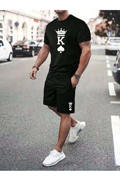 bellanova Σετ μπλουζάκι και σορτς με στάμπα - Σετ κάτω και επάνω