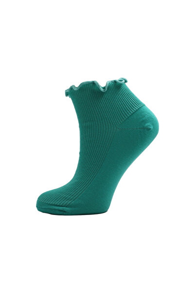 KARDEŞLER ÇORAP Комплект от 6 цветни памучни дамски чорапи до глезена