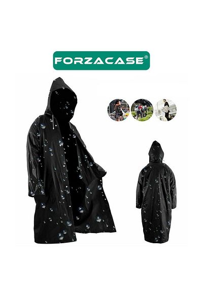 Forzacase Practical Wind and Rain Protective EVA Raincoat for Men and Women - FC011