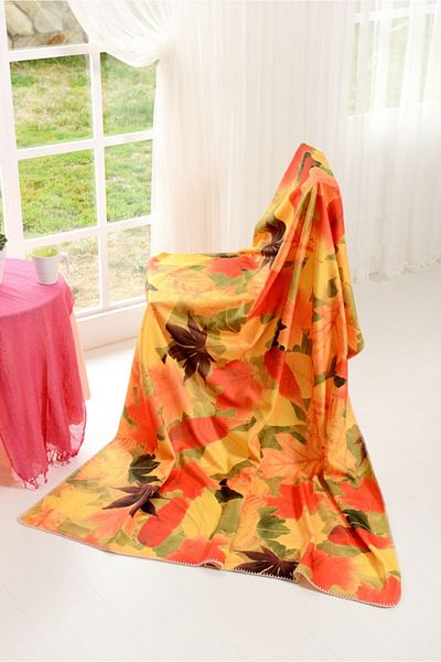 AİRYCOT Digital Printed Fleece TV Blanket Autumn