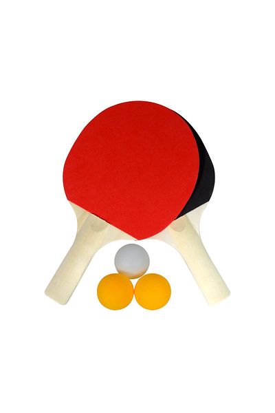Forzacase Table Tennis Racket Set with 2 Rackets and 3 Balls - FC647