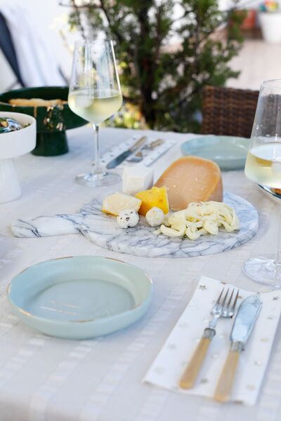 Niyugen Mermer (ORJİNAİ) Peynir Ve Meze Sunumluğu