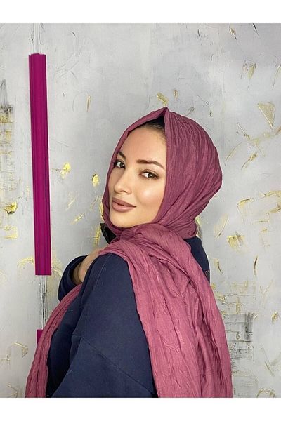 Organic Scarfs Bamboo Kraş Shawl Model