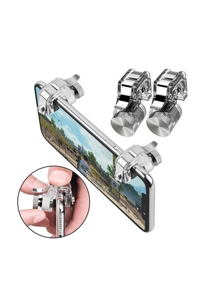 Forzacase Telefonlar için Gamepad Mobil Oyun Tetik Tuşları Mobil Game Oyun Ap...