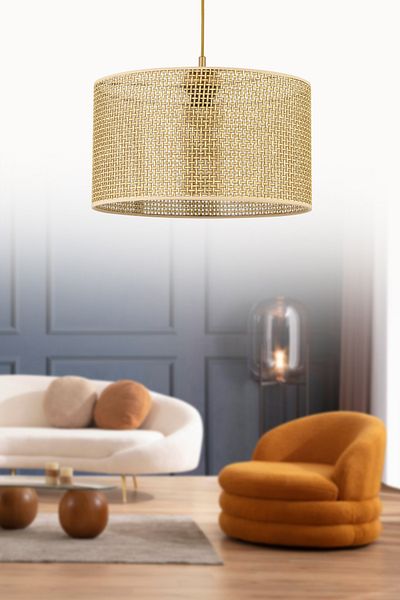 NisaLuce Single Layer Cake - Pendant Brown