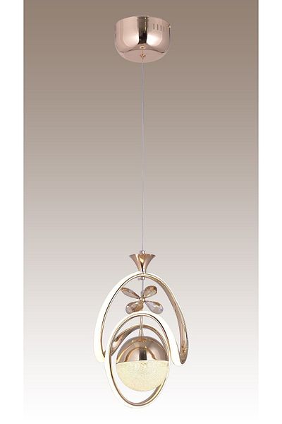 HİRALUCE Marco 3 - Luxury LED Crystal Stone, Yellow White and Daylight Chandelier Concept