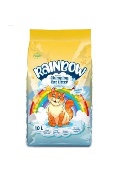 Rainboww Rainbow 10 Litre Kedi Kumu Topaklaşan