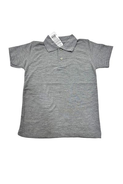 Esterella Chlapecké tričko Polo Neck Slim Fit – krátký rukáv, školní vzor