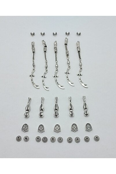 THAD Zülfikar Kılıç Püskül Seti (5 Adet Tesbih Yapımı Malzemesi)