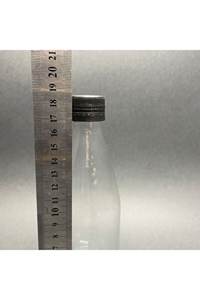 Juniberry 3 Adet 330ml Çok Amaçlı Boş Cam Şişe Süt Su Ayran Şişesi Plastik Kapaklı  3x330ml Kapaklı