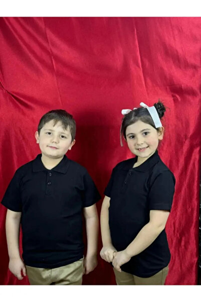 Nacar KIZ ERKEK ÇOCUK  KISA KOL POLO YAKA  OKUL KIYAFETİ