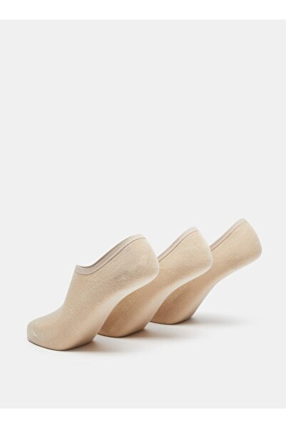 Celeste Solid No Show Socks - Set of 3