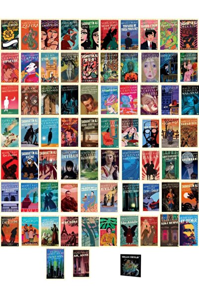 TÜRKİYE İŞ BANKASI KÜLTÜR YAYINLARI Türk Edebiyatı Klasikleri 72 Kitap Tam Se...