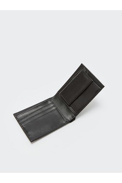 LC Waikiki Black Leather Look Lcw Acessories Men's Wallet
