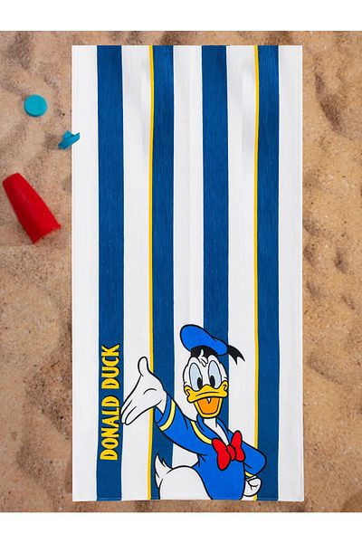 SUMMER Patterned Children's Beach Towel (100% Cotton)