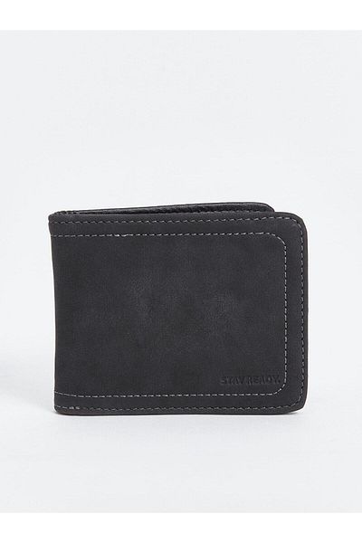 LC Waikiki Lcw Accessories - Men's Anthracite Leather Look Wallet