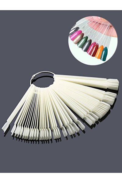 Ocean Kalıcı Oje Renk Kartelası, Oje Renk Sergileme Anahtarlık Kartela