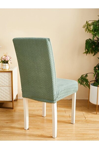 ÖZMAKAN Yüksek Kaliteli Sandalye Kılıfı ,lıkralı ,yıkanabılır 1 Adet Mint Renk