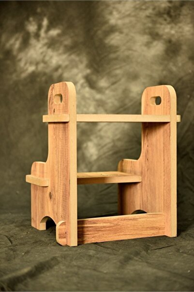 ankaevdizayn Ahşap Montessori Basamak Tabure