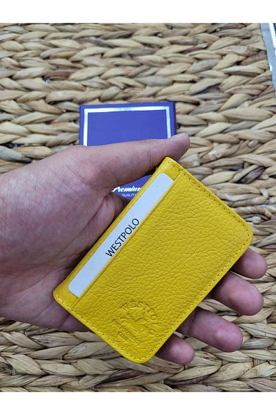 Westpolo 1026 Μοντέλο Unisex Γνήσιο Δερμάτινο Κάρτα