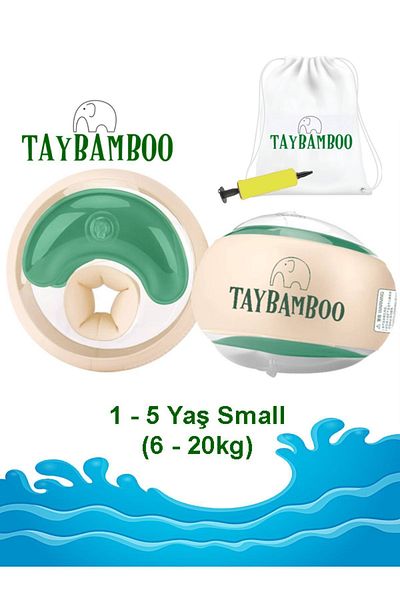 TAYBAMBoo Small (1-5 Years Old) Round Three Air Chamber Swimming Assistant Sleeve