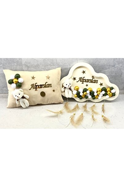 bebek atölyem Kişiye Özel El Işi Kapı Süsü Ve Takı Yastığı
