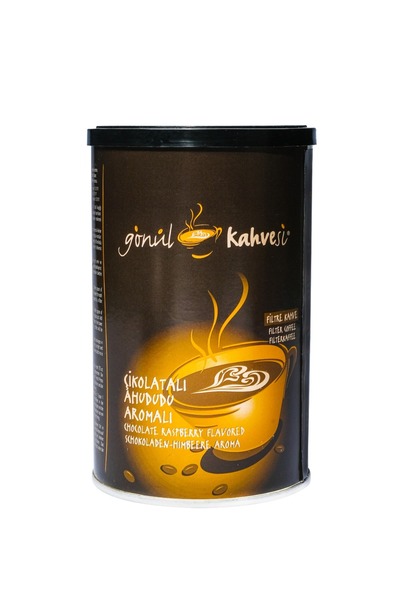 GÖNÜL KAHVESİ Çikolata & Ahududu Aromalı Filtre Kahve-250 gr Silindir Kutu