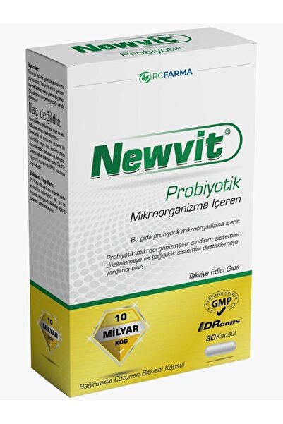 Newvit Probiyotik Kapsül