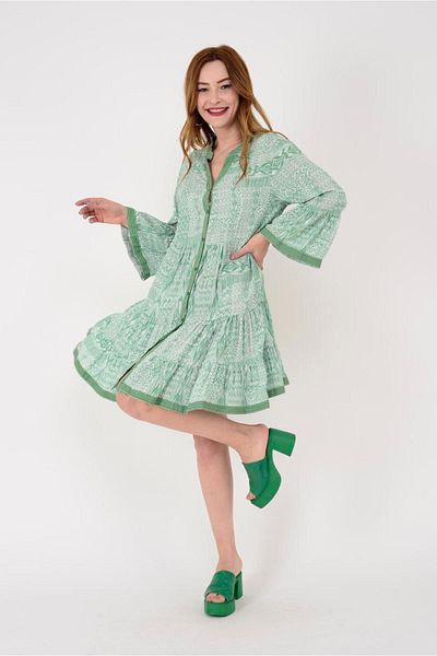 Rabiossa Bohemian Short Women's Dress