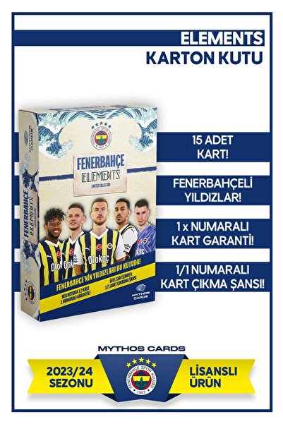 Mythos Cards 2023-24 Sezonu Elements Serisi - Futbolcu Kartları