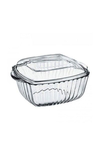 Paşabahçe 59029 Pyrex Square Pot with Lid