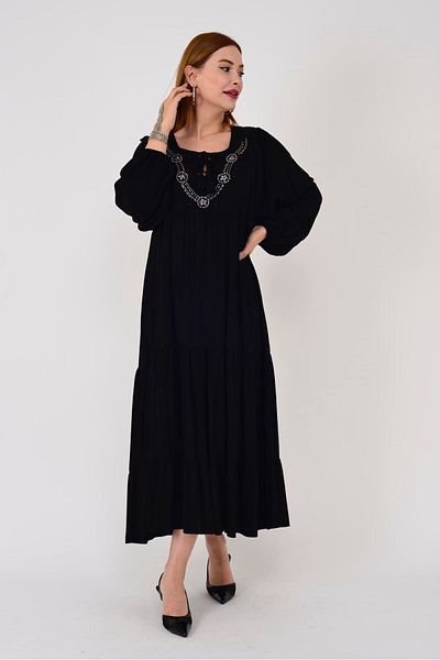 Rabiossa Women's Long Dress - Comfortable Fit and Stylish Design