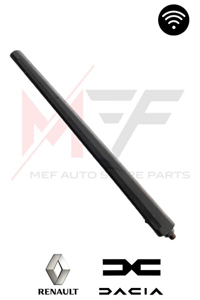 MEF Renault Captur Austral Kadjar / Dacia Duster Anten Çubuğu Yeni Tip Fm/Am/...